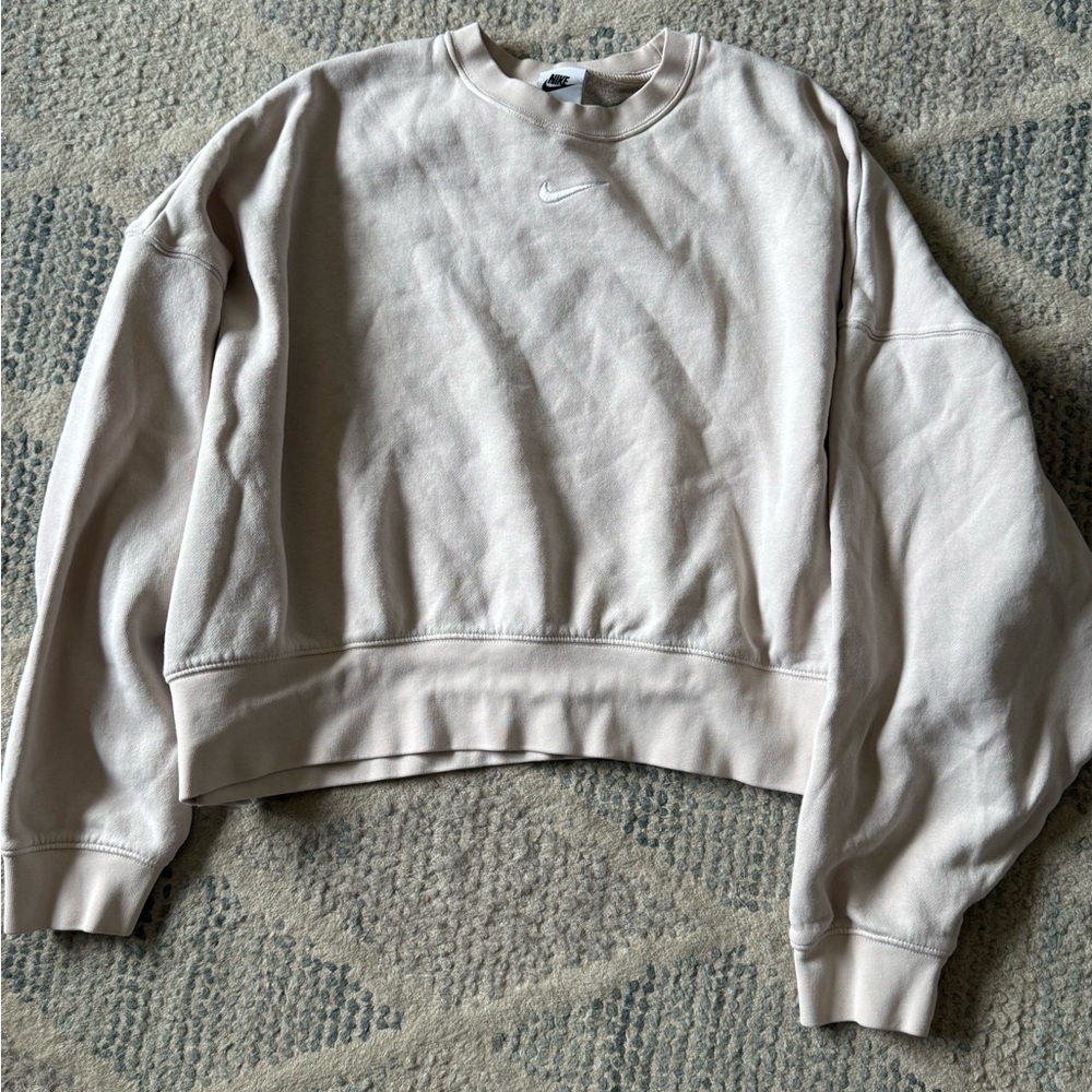Nike cropped sweatshirt